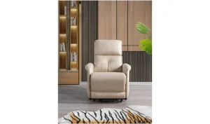 Yale krem rengi masajlı hasta koltuğu konfor sunar.