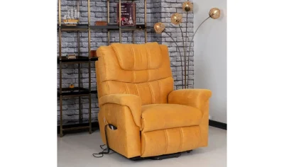 Hokku Sarı Medikal Liftli Hasta Koltuğu